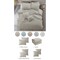 Haya Duvet Set With Pillow Sham, Euro Sham, Decorative Pillows and Duvet Cover